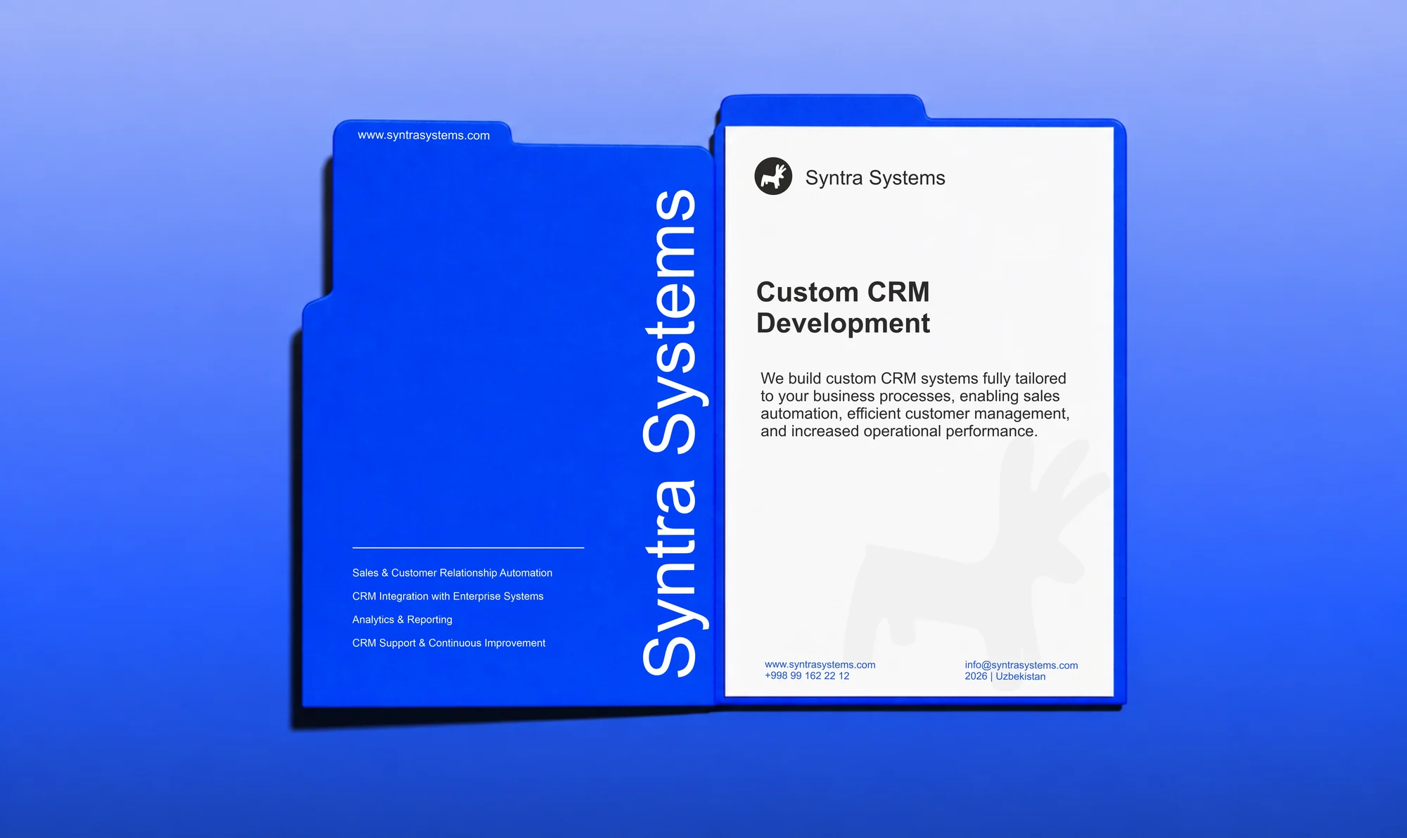 We build turnkey CRM systems