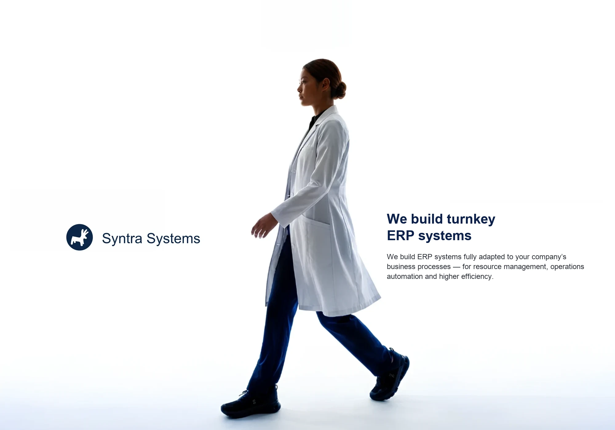 We build turnkey ERP systems
