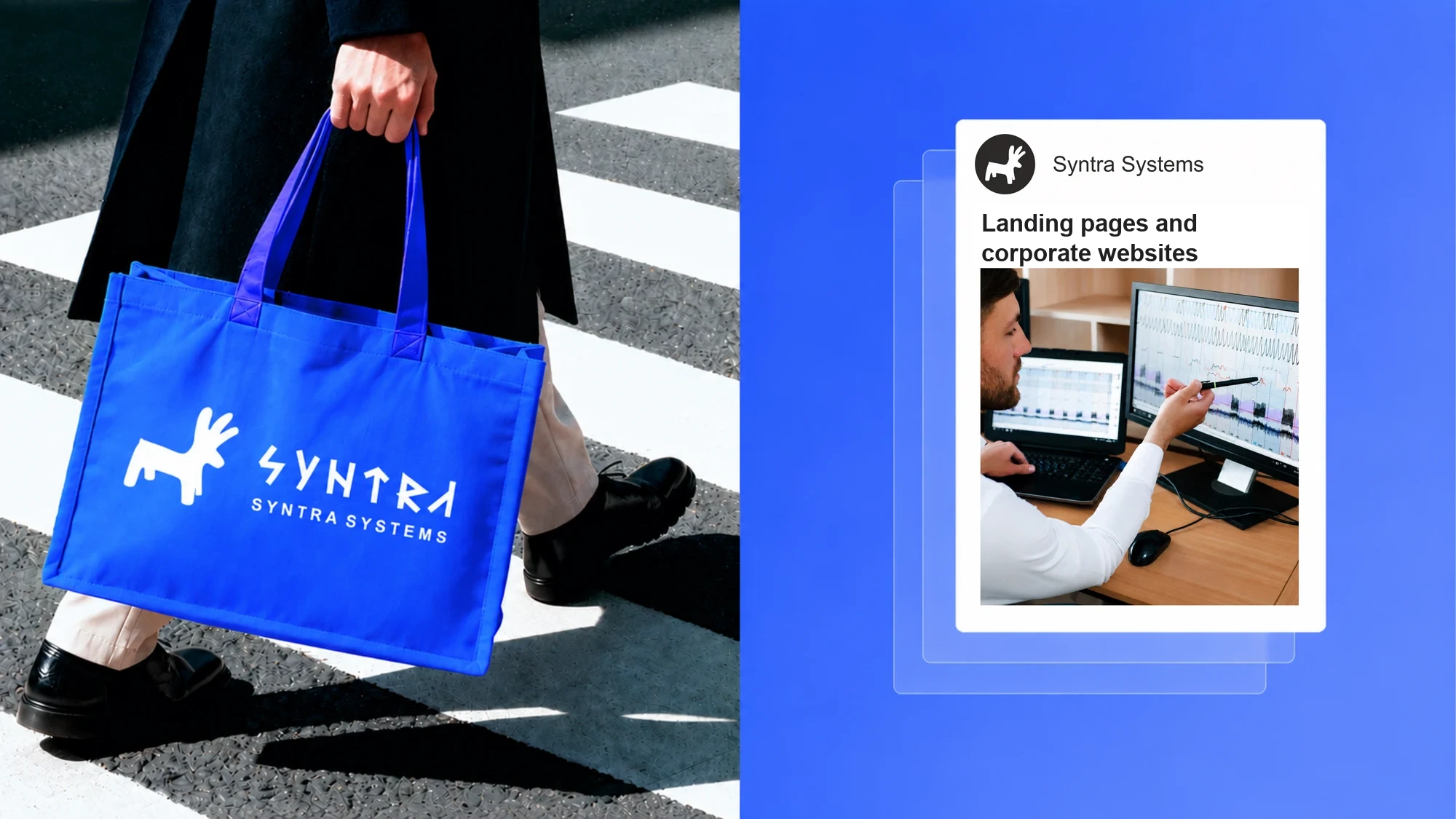 Landing page and corporate website development